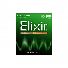 Elixir 14502 NanoWeb комплект струн, калибр 45-100, Light