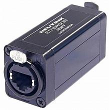 Neutrik NE8FF адаптер проходной, RJ45 гнездо - RJ45 гнездо, кабельный