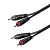 ROXTONE RACC130/2 аудиокабель RCA–RCA, 2 м