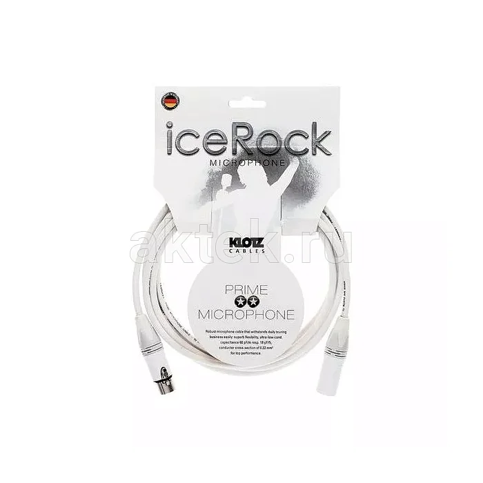 Klotz IRFM0500 микрофонный кабель XLR Neutrik, 5 м, UV-стойкий