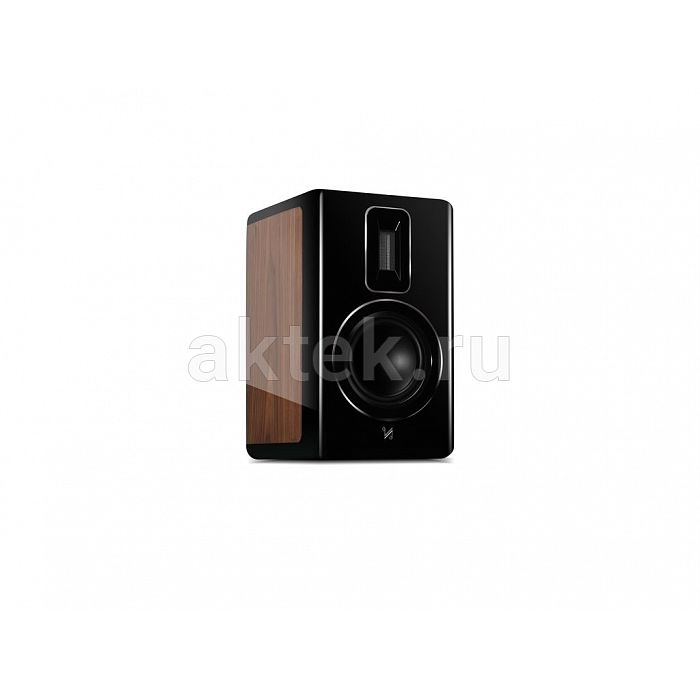 Quad Revela 1 Hi-Gloss Walnut & Black полочная акустика 6,5″ 6