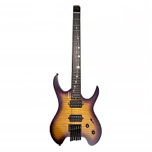 Mooer MHL100 Purple Gradient электрогитара, фиолетовый, HH, 24 лада