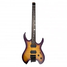Mooer MHL100 Purple Gradient электрогитара, фиолетовый, HH, 24 лада