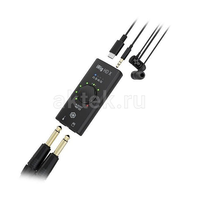 Компактный аудиоинтерфейс IK MULTIMEDIA iRig HD X 3