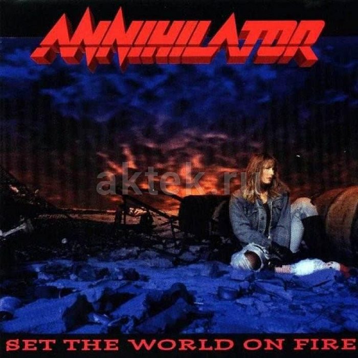 Виниловая пластинка ANNIHILATOR - SET THE WORLD ON FIRE 180 GRAM BLACK VINYL 12"