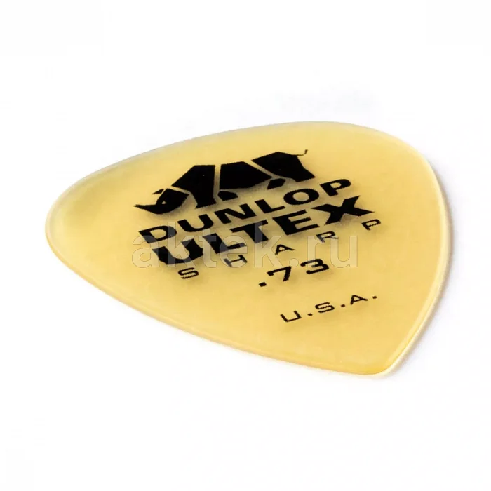 Dunlop 433P073 Ultex Sharp 6Pack медиаторы, 0,73 мм, 6 шт 2