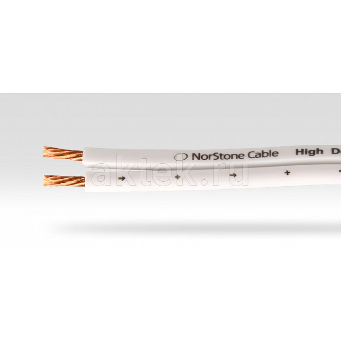 Акустический кабель NorStone Classic White W150-100 2х1.5мм - 100 метров 2