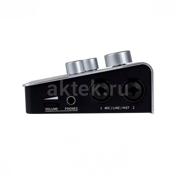Mooer STEEP II USB-C-аудиоинтерфейс 24/192, 2 Combo-входа, MIDI, 48 В 3