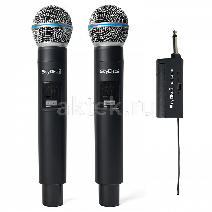 Беспроводные микрофоны SkyDisco MIC-WL20