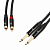 Кабель межблочный Radiotehnika Volna M02 2Jack-2RCA 2 метра