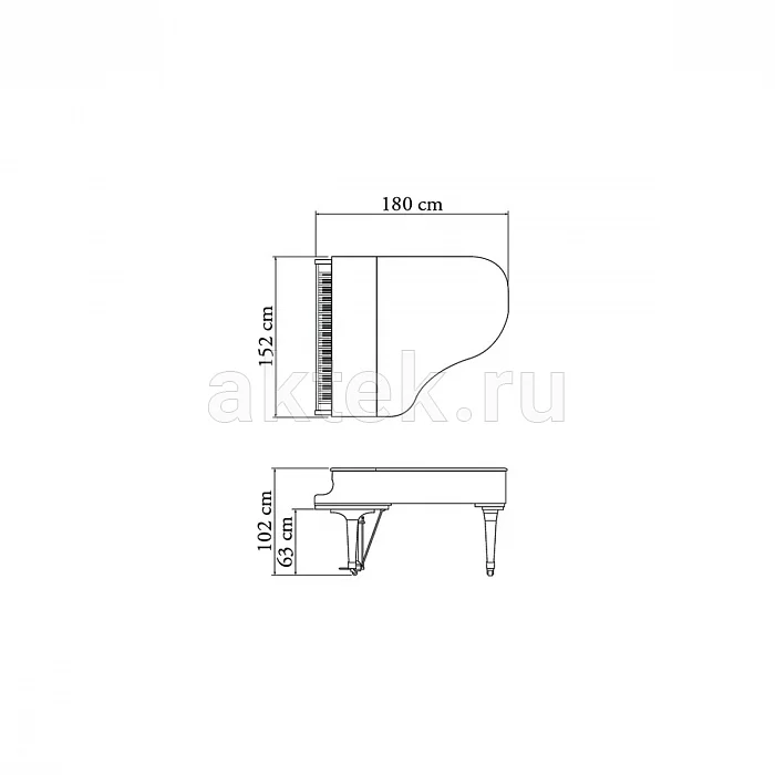 Kawai GX-2 M/PEP акустический рояль 8