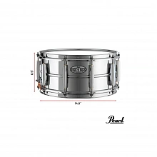 Pearl STH1465S стальной малый барабан, 14×6,5″ 2 Pearl STH1465S стальной малый барабан, 14×6,5″ 2