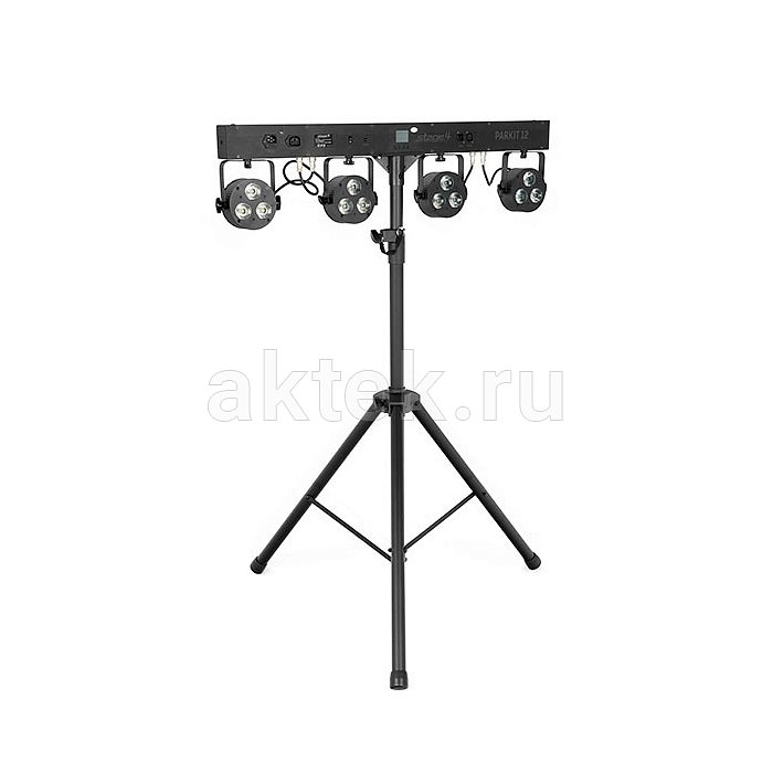 STAGE4 PARKIT 12 комплект четырёх PAR-прожекторов со стойкой 7