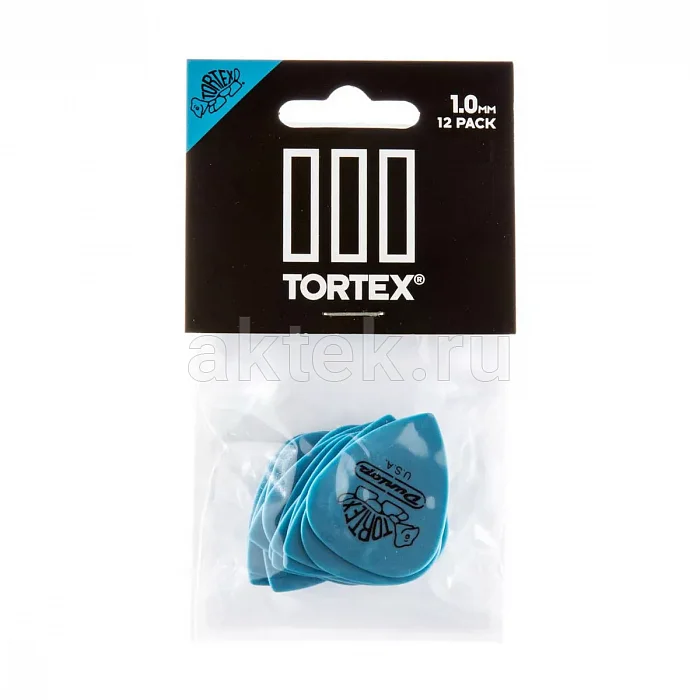 Dunlop 462P100 Tortex TIII 12Pack медиаторы, 1 мм, 12 шт 4
