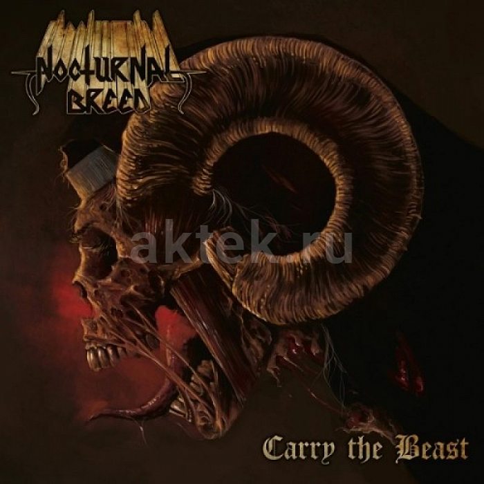 Виниловая пластинка NOCTURNAL BREED - CARRY THE BEAST BLACK VINYL 12"