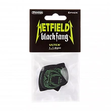 Dunlop PH112P114 James Hetfield Blackfang 6Pack медиаторы, ultex, 1,14 мм 2