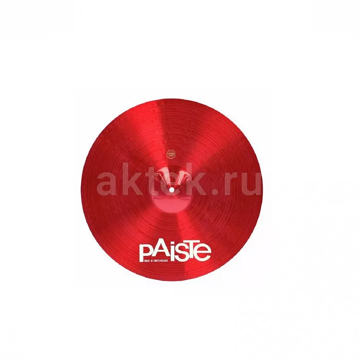 Paiste 18" 900 Color Sound тарелка, красный, Crash, CUSN8 4