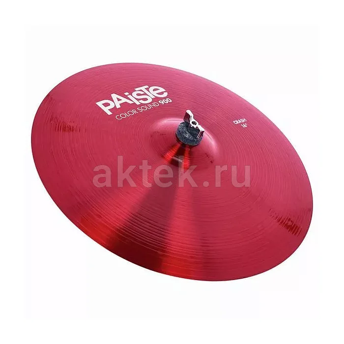 Paiste 16" 900 Color Sound красная крэш-тарелка 2
