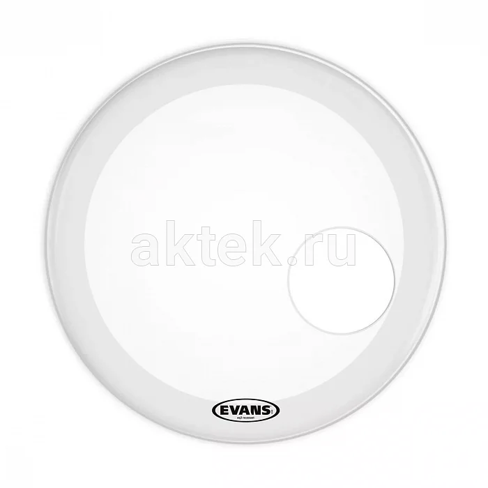 Evans BD22RSW EQ3 Resonant White 22" барабанный пластик