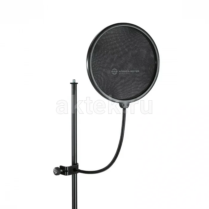 K&M 23966-000-55 двойной нейлоновый поп-фильтр Ø200 мм, шея 330 мм 2