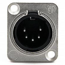 Neutrik NC5MD-L-1 панельный разъем XLR male 5 контактов
