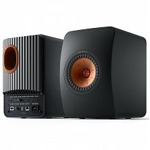 KEF LS50 Wireless II Carbon Black полочная акустика, 380 Вт, Roon