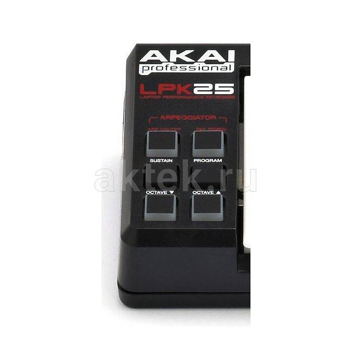MIDI-клавиатура AKAI PRO LPK25 6