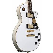 Электрогитара EPIPHONE LES PAUL CUSTOM PRO ALPINE WHITE 3
