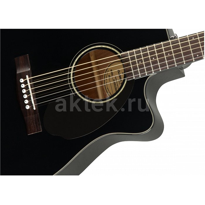 Гитара электроакустическая FENDER CC-60SCE BLK WN 4