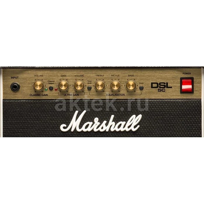 Ламповый гитарный комбоусилитель MARSHALL DSL5 COMBO 2
