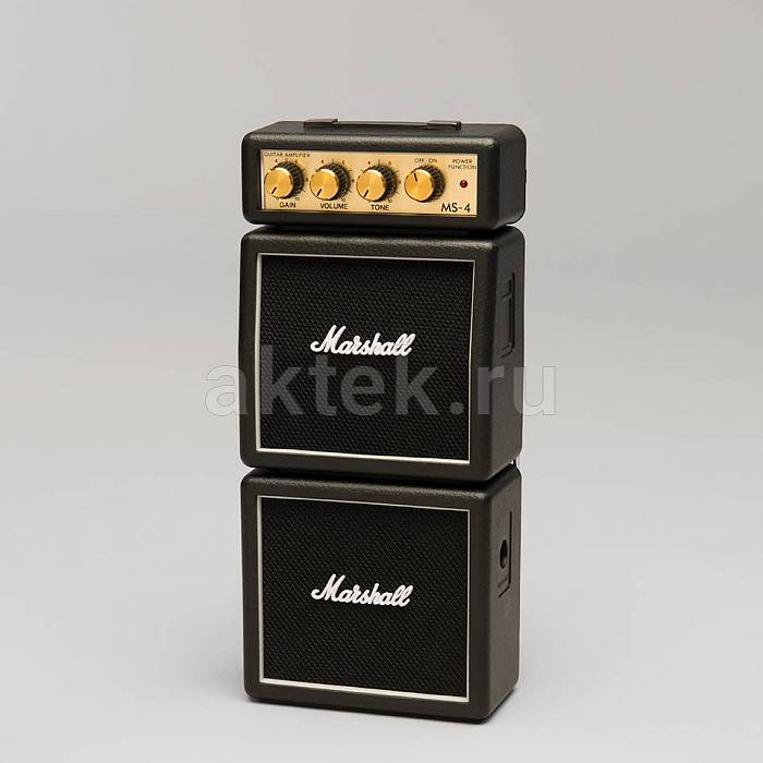 Гитарный транзисторный микрокомбо MARSHALL MS-4 MICRO STACK 3