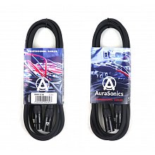 AuraSonics XMXF-2,5B кабель микрофонный XLR(F)-XLR(M), 2,5 м, 24 AWG