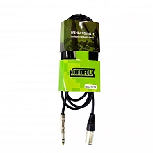 Nordfolk NMC211/3M кабель XLR–Jack 6,3, 3 м