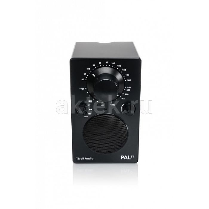 Tivoli Audio PAL BT Black портативный Bluetooth/FM-радиоприёмник с аккумулятором 7