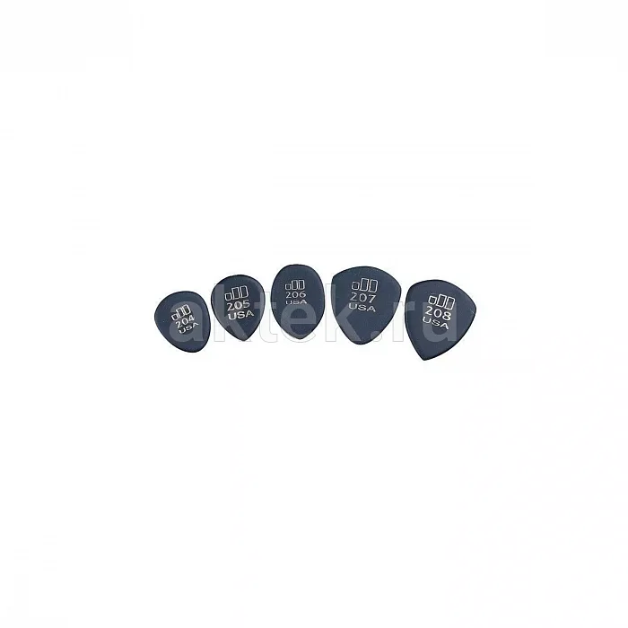 Dunlop 477R205 Jazztone Point Tip 36Pack медиаторы, 36 шт