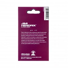 Dunlop JHP01M Jimi Hendrix Are You Experienced 6Pack медиаторы 2