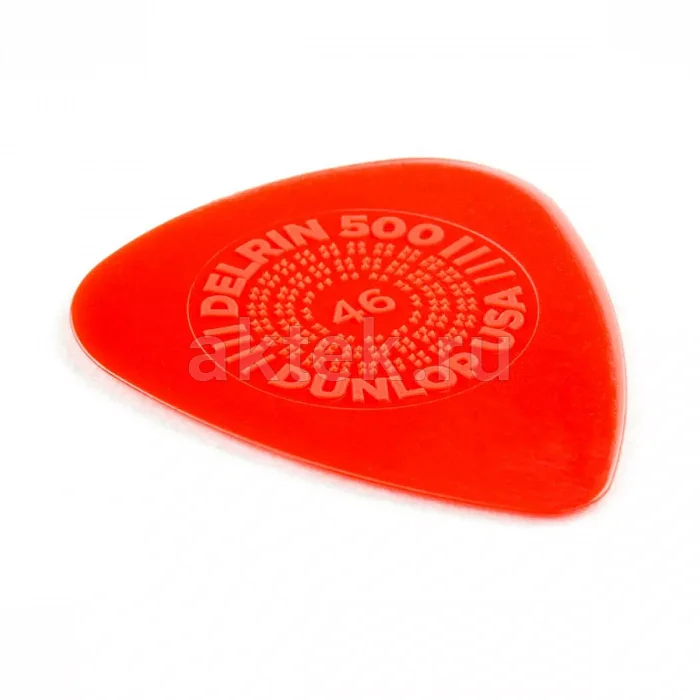Dunlop 450P046 Delrin 500 Primegrip 12Pack медиаторы, 0,46 мм 2