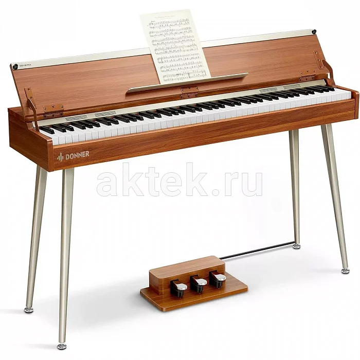 Donner DDP-80 Plus цифровое пианино, 88 клавиш, 128 голосов
