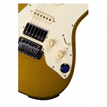 Mooer GTRS S800 электрогитара, золотистый, HSS, 22 лада 3