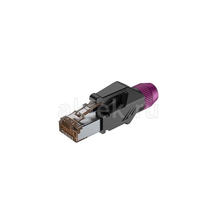 ROXTONE RJ45C5E-PH-PL разъём RJ45, фиолетовый