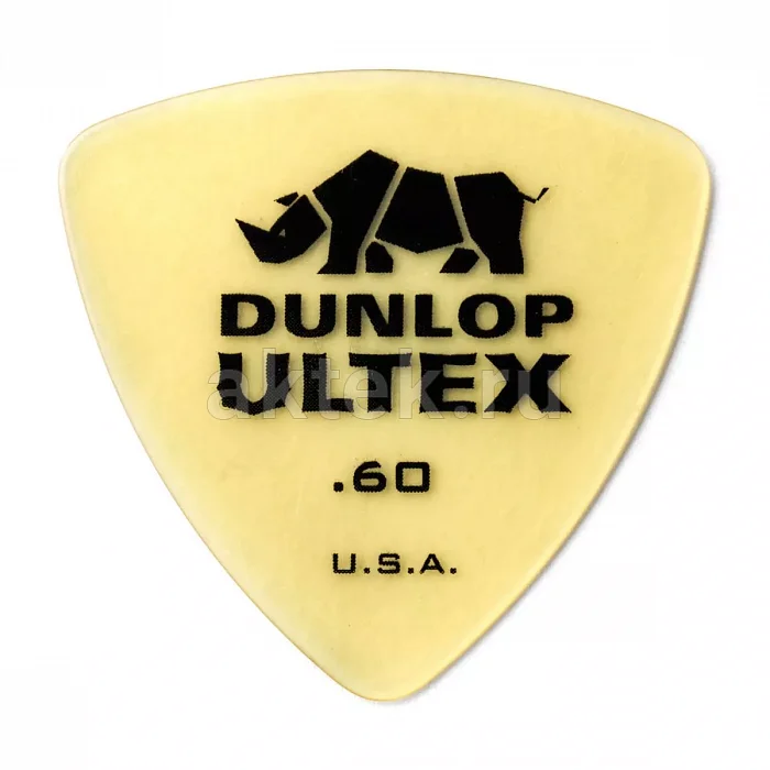 Dunlop 426R060 Ultex Triangle 72Pack медиаторы, 0,6 мм