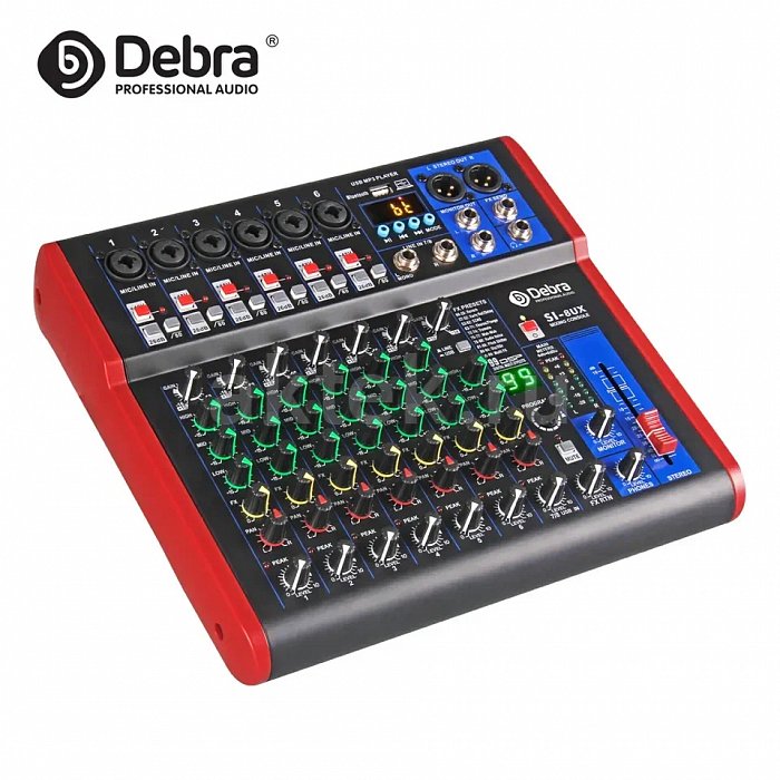 Аналоговый микшер с эффектами Debra SI-8UX 2