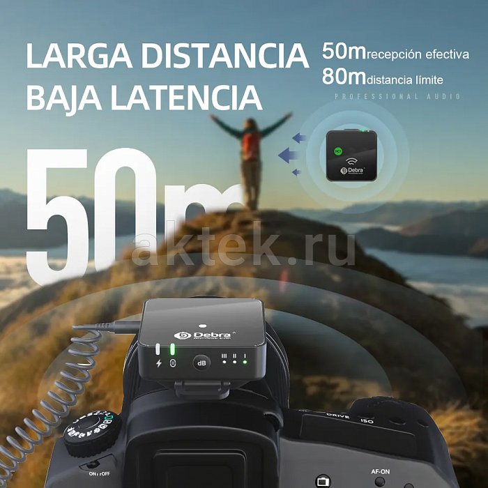 Накамерная радиосистема Debra W90II 3