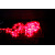Декоративная гирлянда CL-40 100 Led RED 6м
