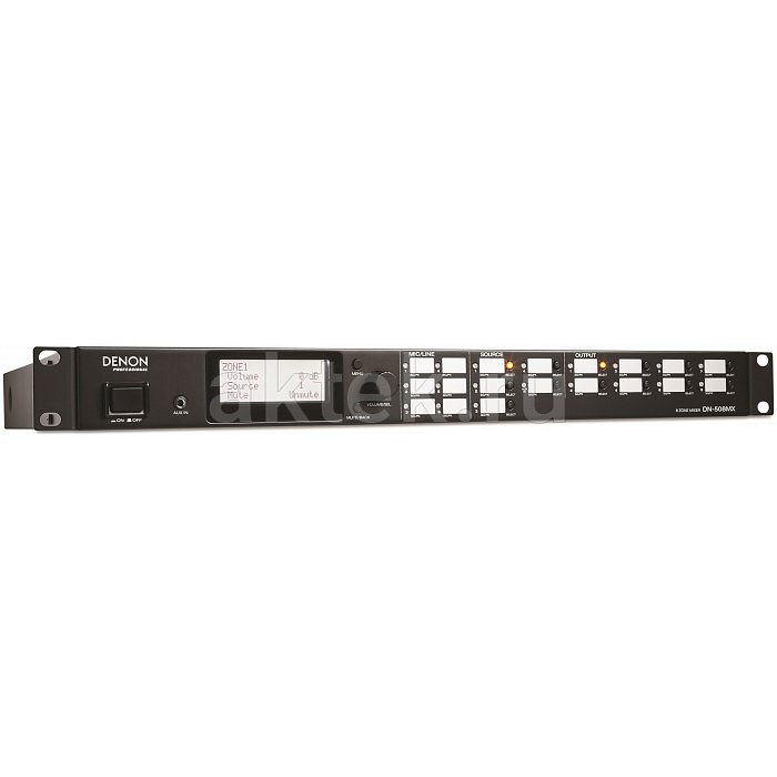 Рэковый микшер-усилитель Denon DN-508MX 3