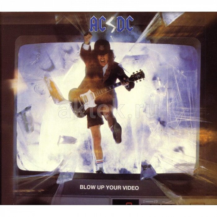 Виниловая пластинка AC/DC - BLOW UP YOUR VIDEO 180 GRAM BLACK VINYL 12"