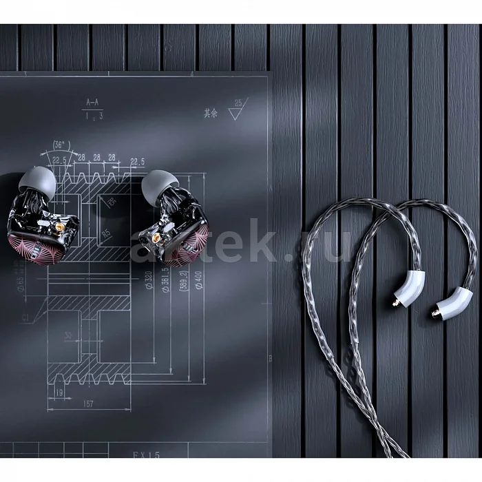 Вставные наушники FiiO FX15 Black 7