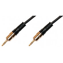Кабель аудио Metal Gold 3.5 stereo Jack "папа" - 3.5 stereo Jack "папа" 5 м