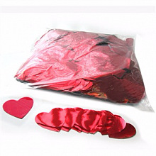 Металлизированное конфетти Сердца 4,1 см красный 1кг