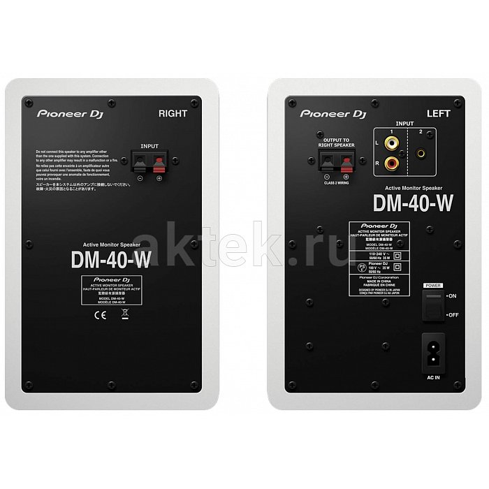 Студийный монитор PIONEER DM-40-W 3